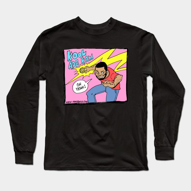 Kam Komics t shirt_3 Long Sleeve T-Shirt by Kam Komics 